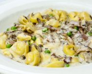 Order Tortellini Prosciutto food online from Basil Leaf Cafe store, Chicago on bringmethat.com