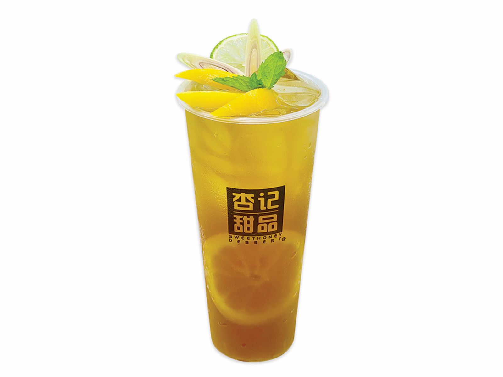 Order A29. Peach With Lemon Grass Oolong Tea food online from Sweethoney Dessert store, Artesia on bringmethat.com