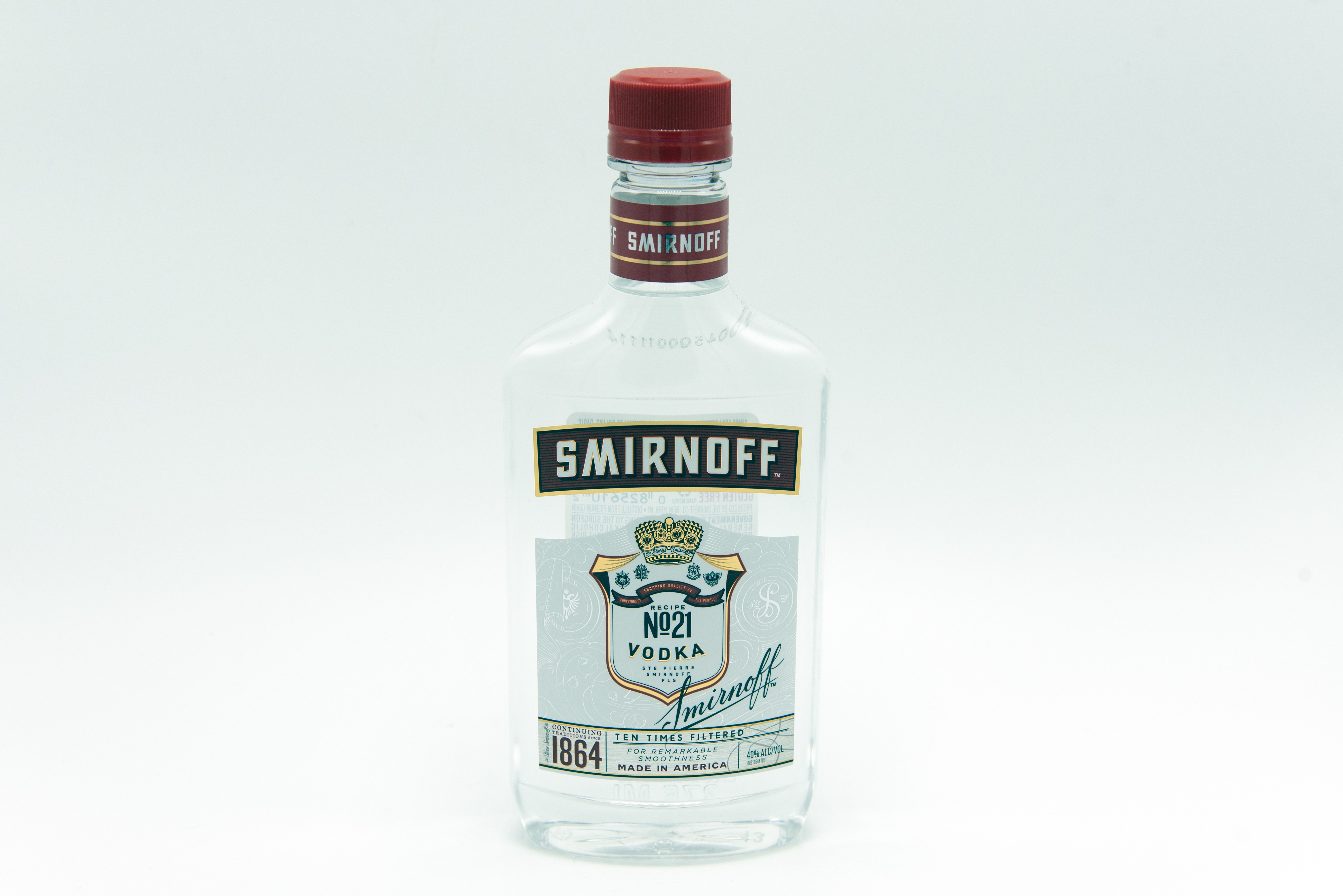Order Smirnoff, 375mL Vodka food online from Sandpiper Liquors store, Summerland on bringmethat.com