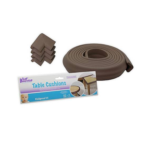 Order KidKusion® 4-Pack Soft Table Cushions in Brown food online from Bed Bath & Beyond store, Lancaster on bringmethat.com