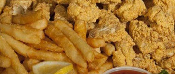 Order Catfish Nuggets food online from J J Fish store, South Bend on bringmethat.com
