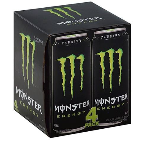 Order Monster Energy 4 Pack 16oz food online from 7-Eleven store, Phoenix on bringmethat.com