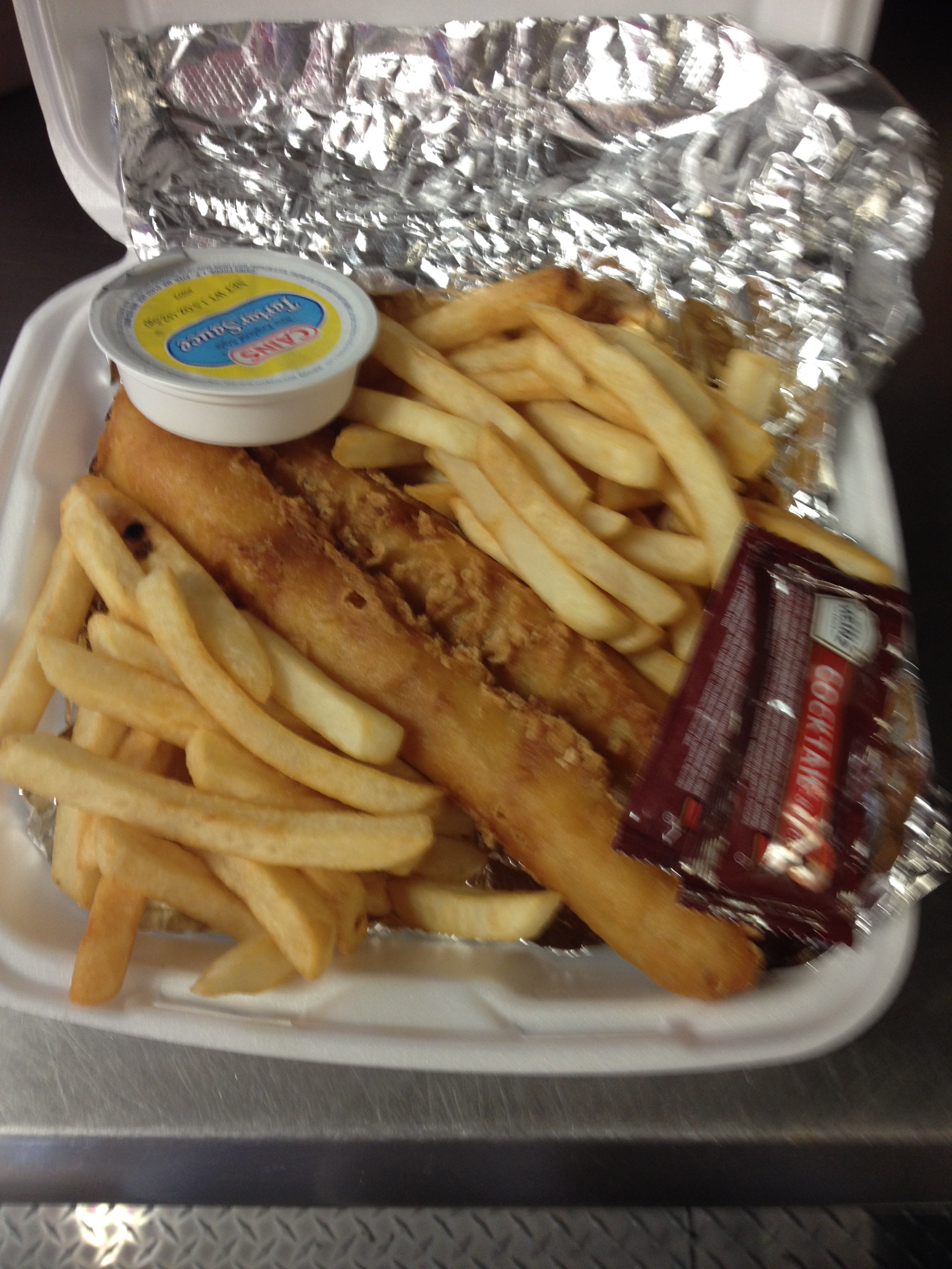 Order Fish and Chips Dinner food online from Dc Pizza & Catering store, Albany on bringmethat.com