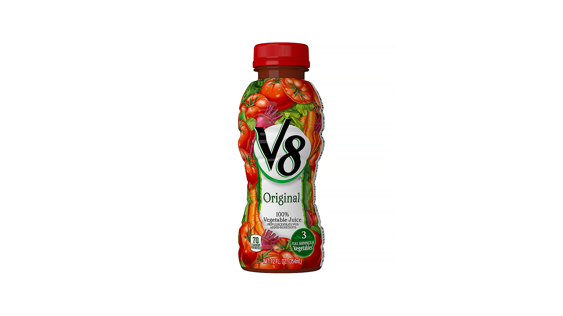 Order V8 Vegetable Juice - Original 12oz food online from Pink Dot store, Santa Barbara on bringmethat.com