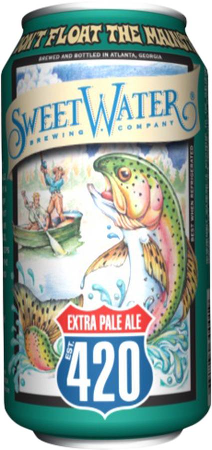 Order Sweatwater 420 Extra Pale Ale food online from Red Roof Market store, Lafollette on bringmethat.com