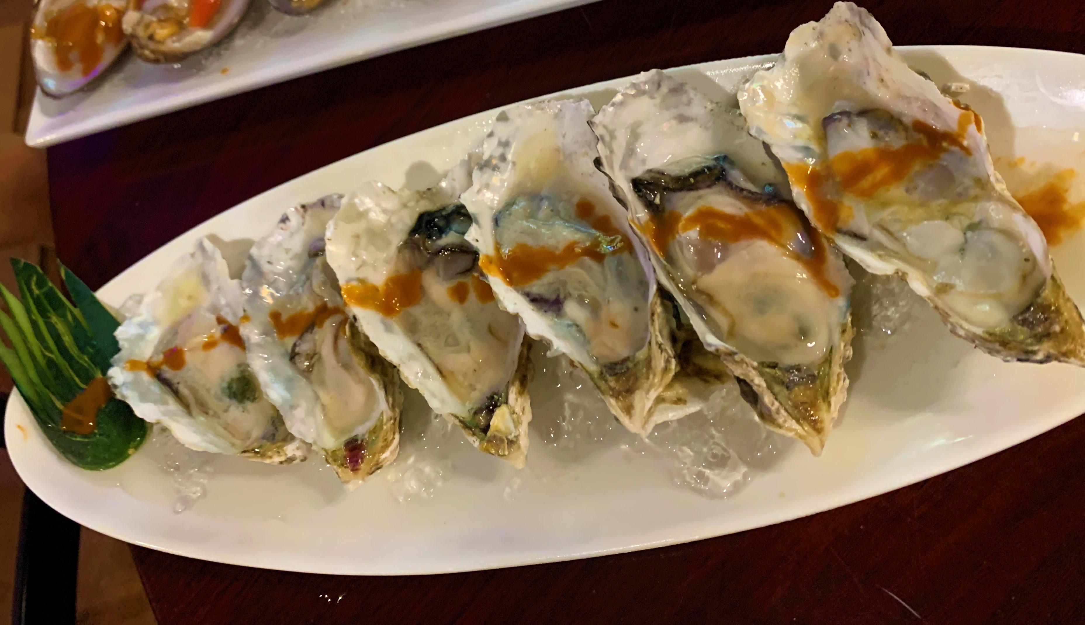 Order 1/2 Dozen of Oysters food online from 701 Restaurant & Bar store, Montebello on bringmethat.com