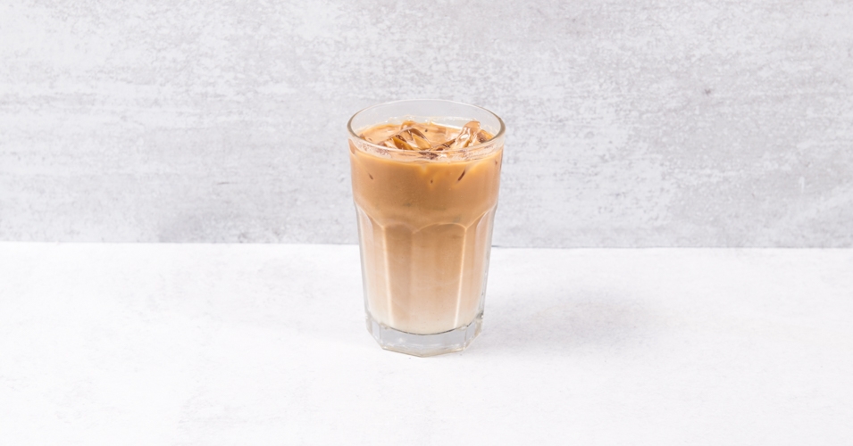 Order Iced Latte food online from La Creme Cafe store, Los Angeles on bringmethat.com
