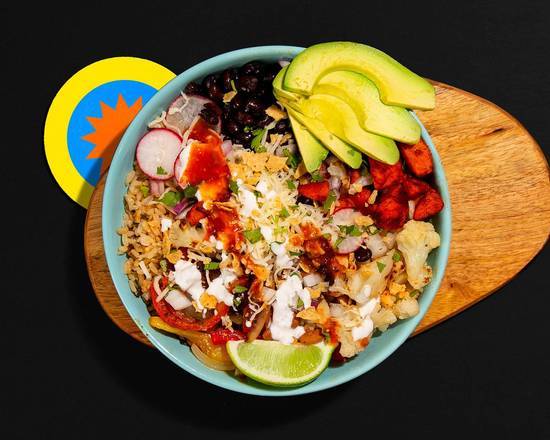 Order Seasonal Veggie Mix Bowl food online from Feisty Burrito Bowls | Mexican store, Hawthorne on bringmethat.com