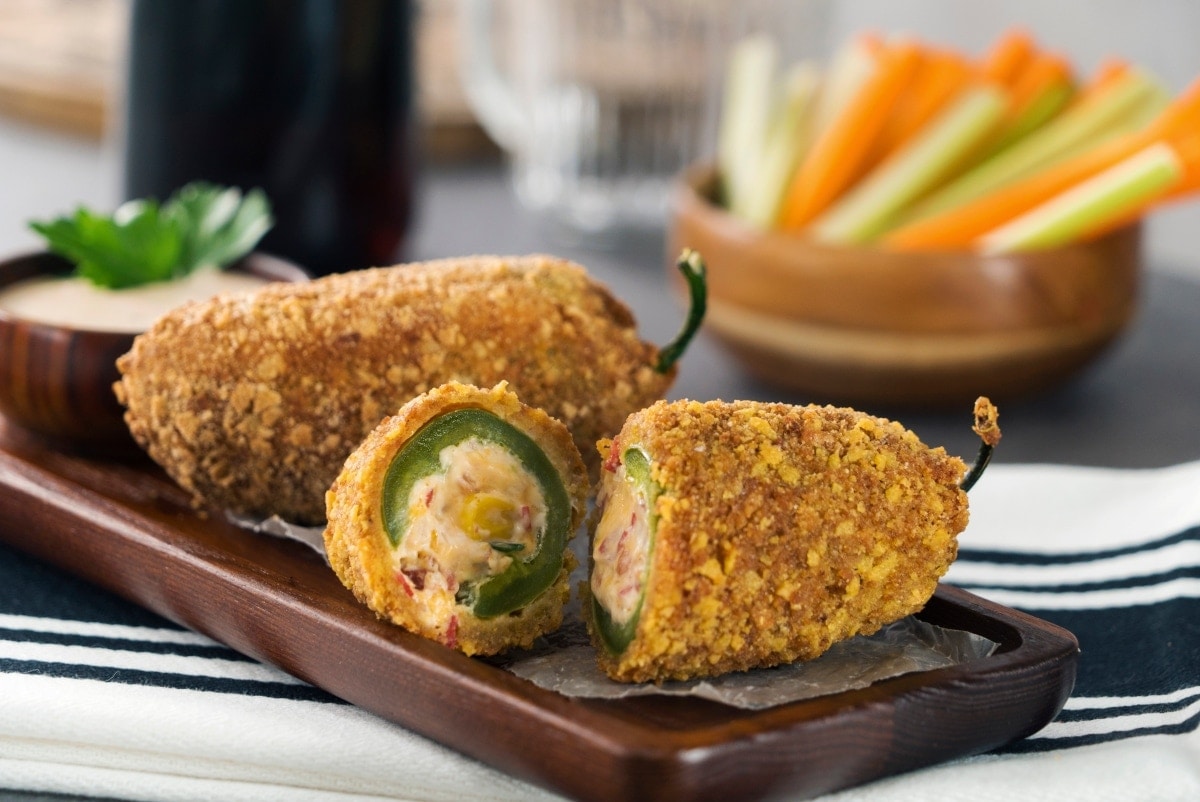 Order Jalapeno Poppers food online from La Vie Bistro store, Los Angeles on bringmethat.com