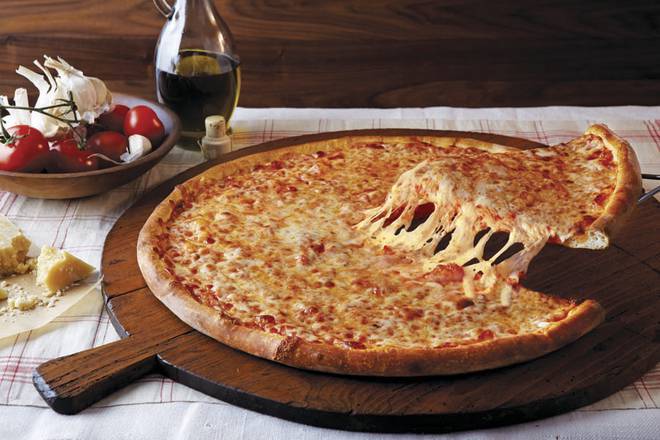 Order 18" Extra Large Cheese Pie food online from Villa Fresh Italian Kitchen store, N. Olmsted on bringmethat.com