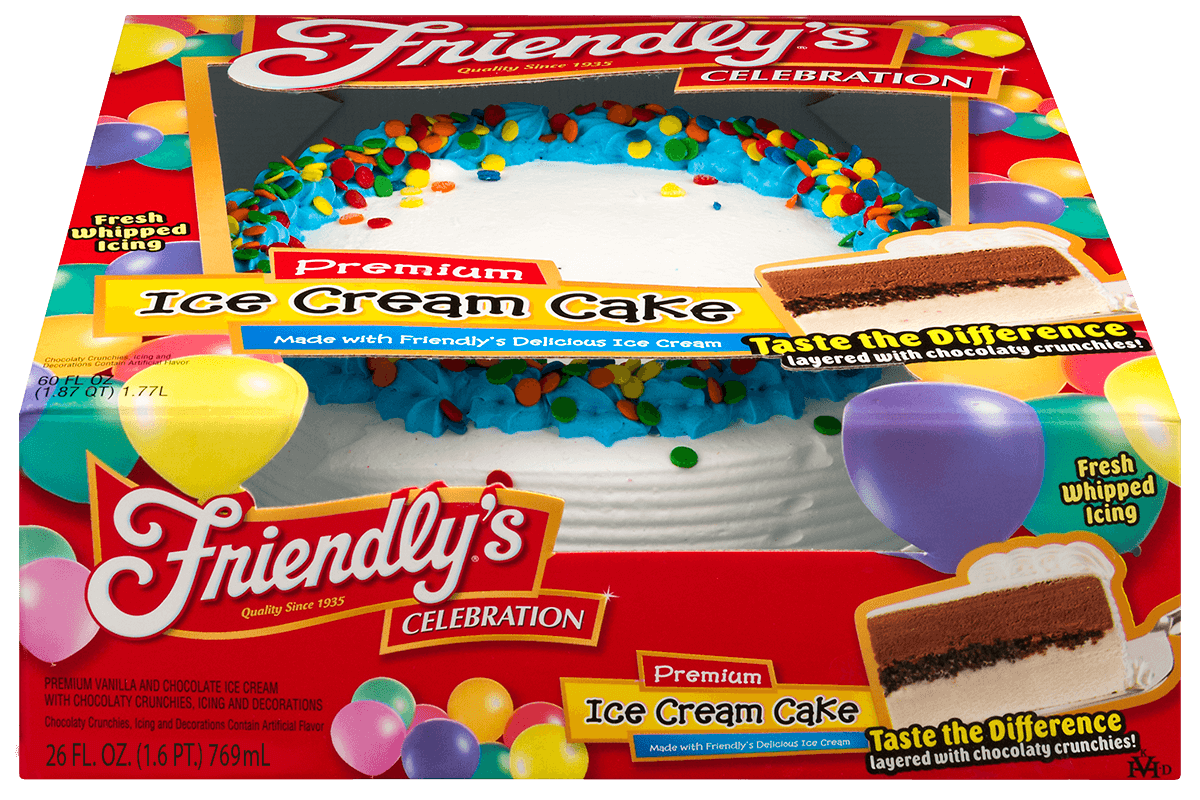 Order 26 oz. Round Cake (4-6) food online from Friendly store, Attleboro on bringmethat.com