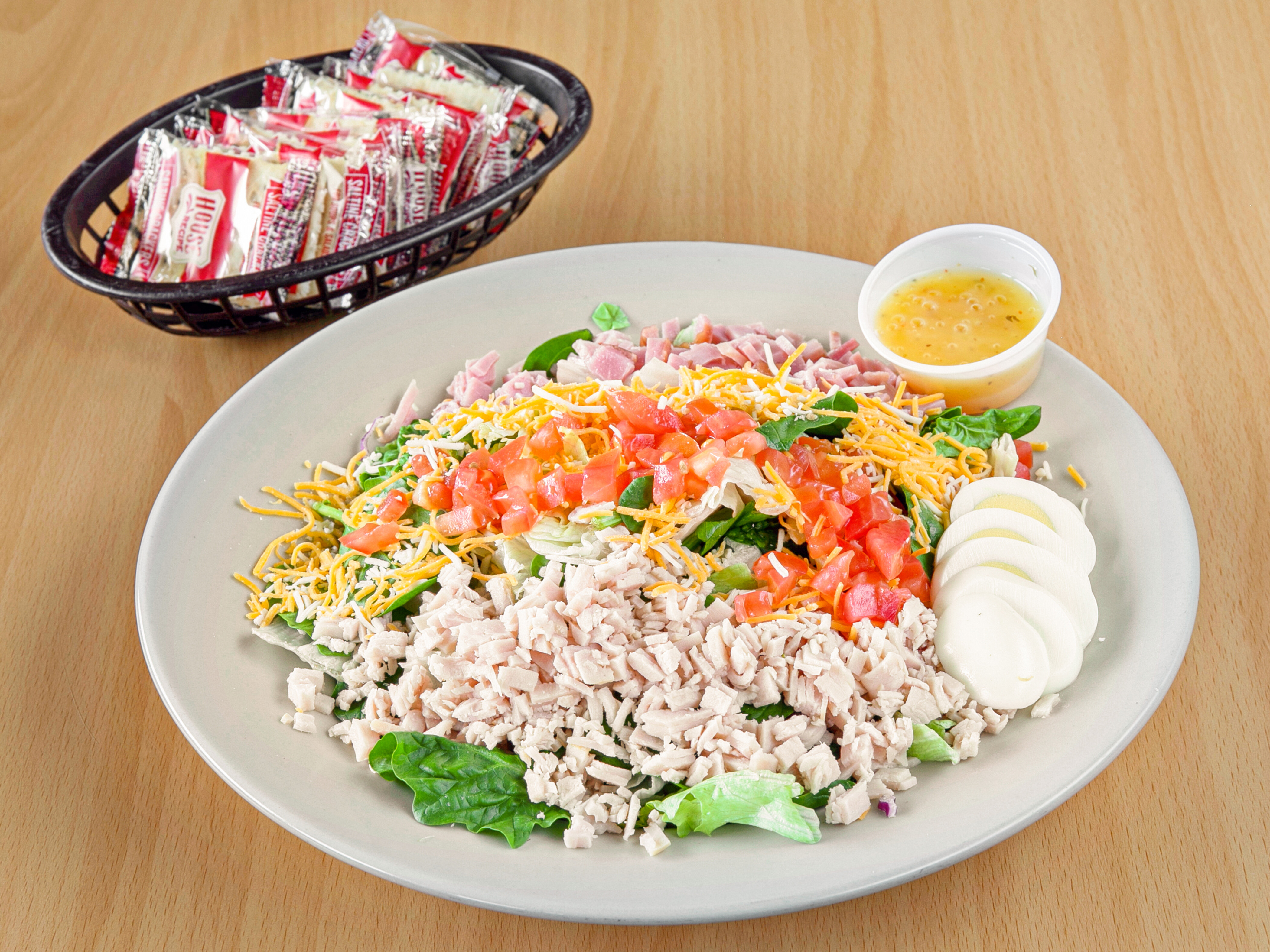 Order Chef's Salad food online from Pj Cafe store, Irving on bringmethat.com