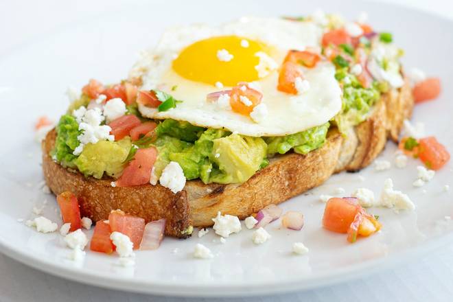 Order Avocado Toast food online from Sunny Street Cafe store, Des Peres on bringmethat.com