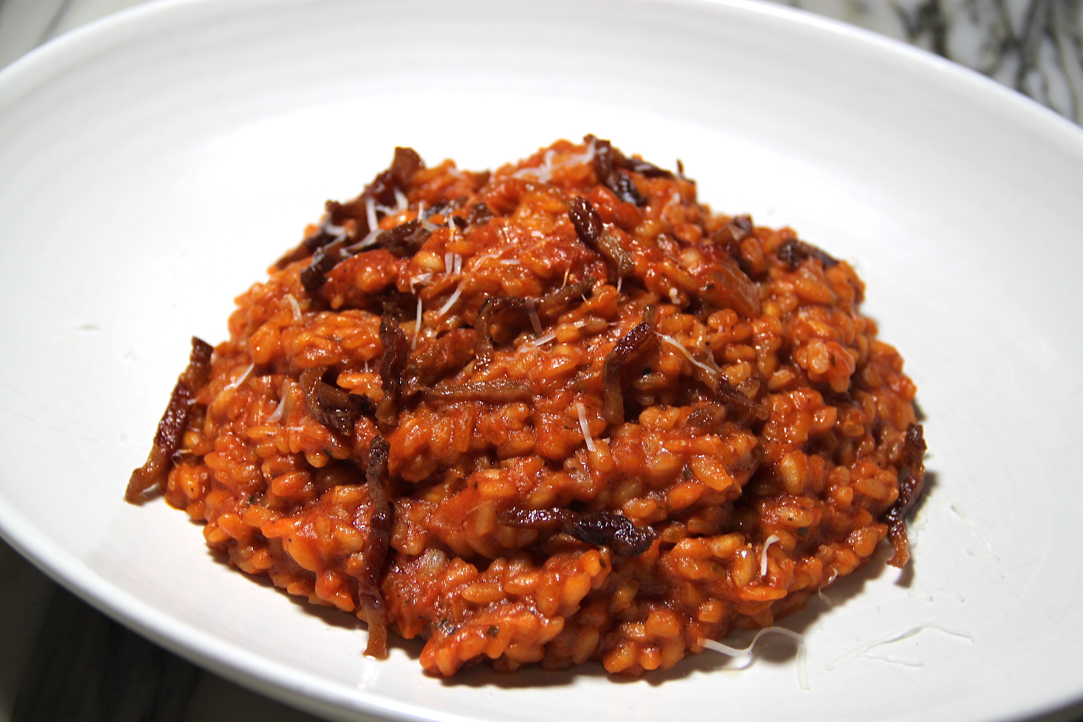 Order Risotto All Amatriciana food online from Pasta Shop store, San Francisco on bringmethat.com