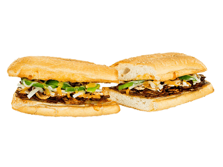 Order Steak Sandwich - Sandwich food online from Sarpino's Pizzeria  store, Northbrook on bringmethat.com