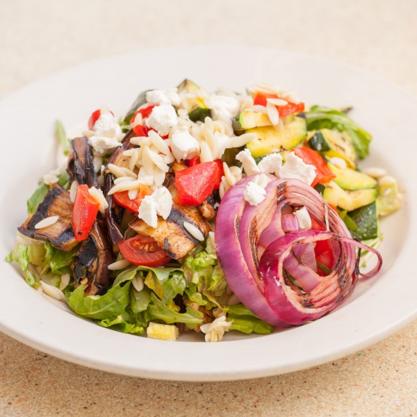 Order Grilled Vegetables and Orzo Salad  food online from That Pizza Place store, Los Angeles on bringmethat.com
