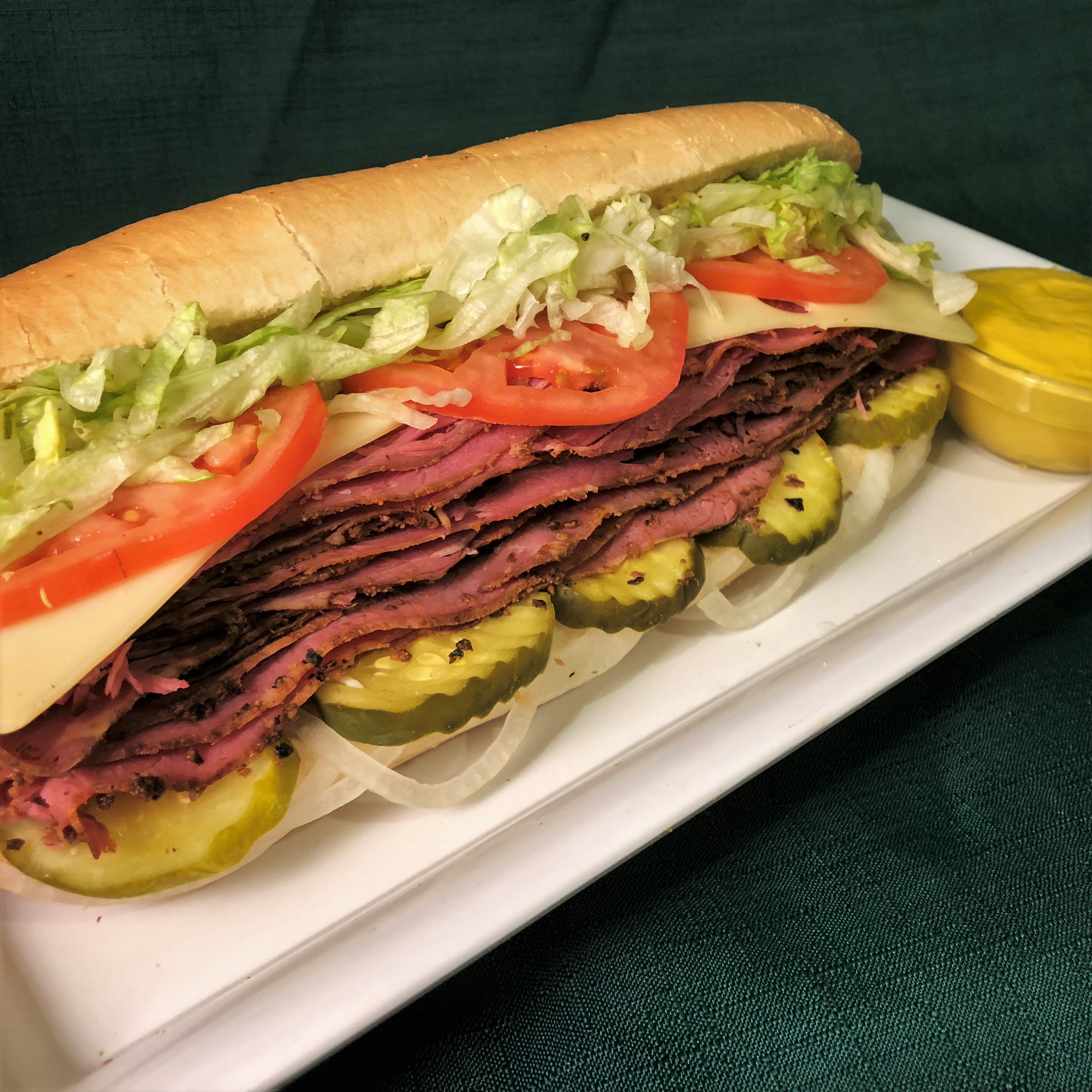 Order Pastrami Sub & a free can of soda food online from Central Deli And Grocery store, Albany on bringmethat.com