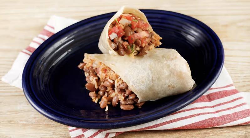 Order Rice and Beans Burrito food online from Papalote Mexican Grill store, SF on bringmethat.com