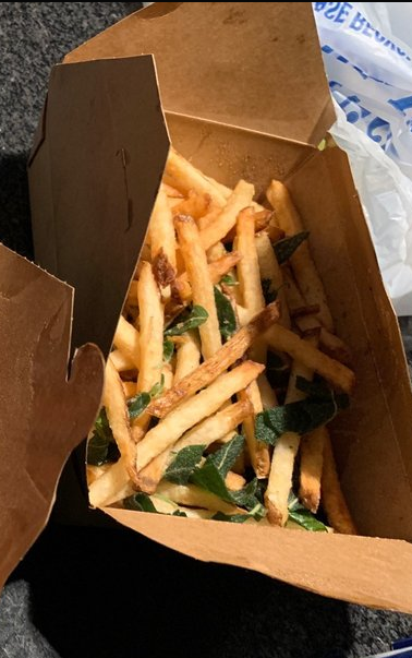 Order Herbs French Fries food online from Leslie's Kitchen store, Brooklyn on bringmethat.com