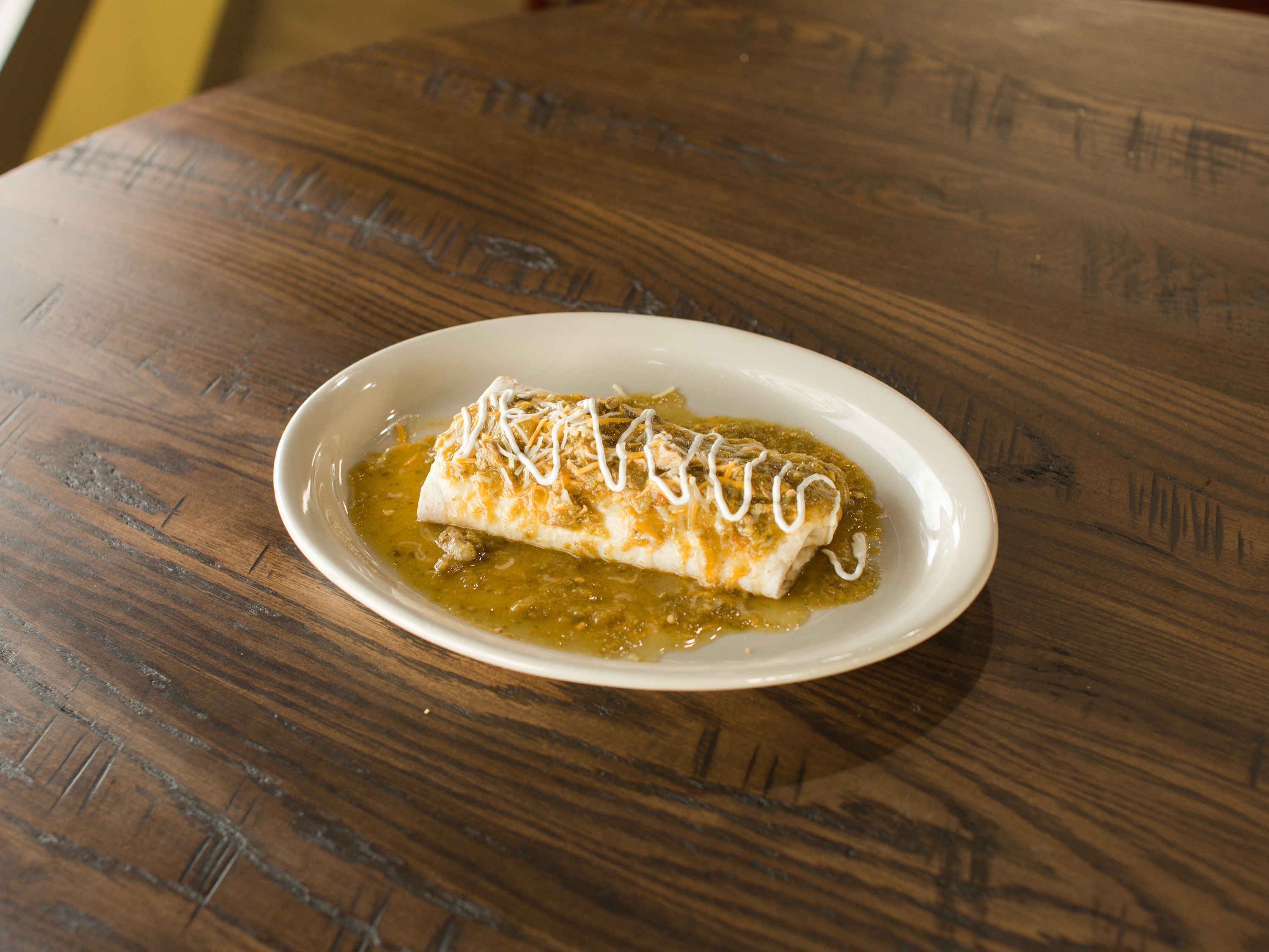Order Burrito Mojado food online from El Machete Mexican Restaurant store, Sevierville on bringmethat.com