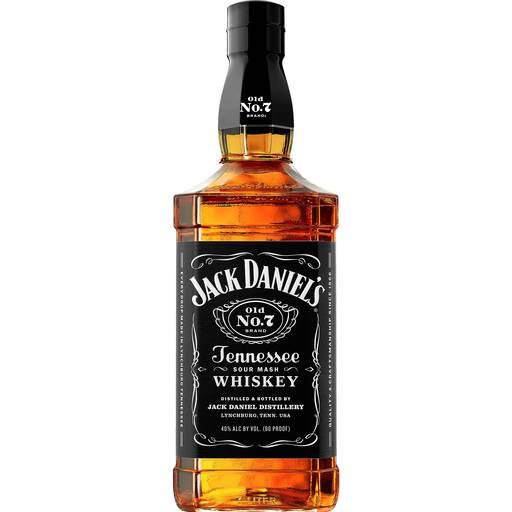 Order Jack Daniel's Old No. 7 Tennessee Whiskey (1 LTR) 1643 food online from Bevmo! store, Emeryville on bringmethat.com