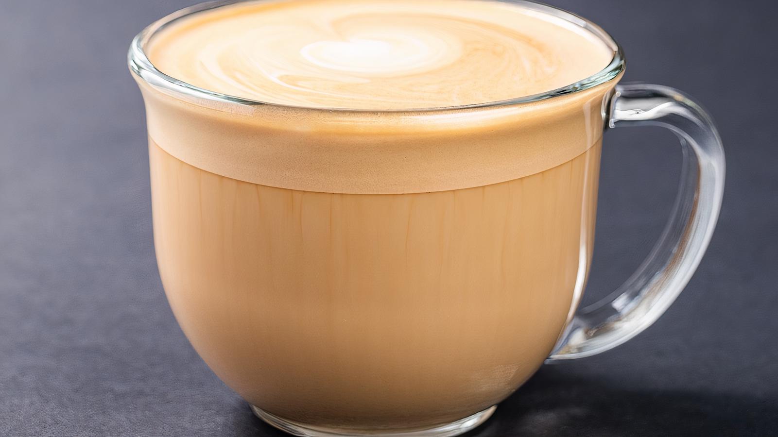 Order Lavender Latte food online from Bodhi Leaf Coffee Traders store, Newhall on bringmethat.com