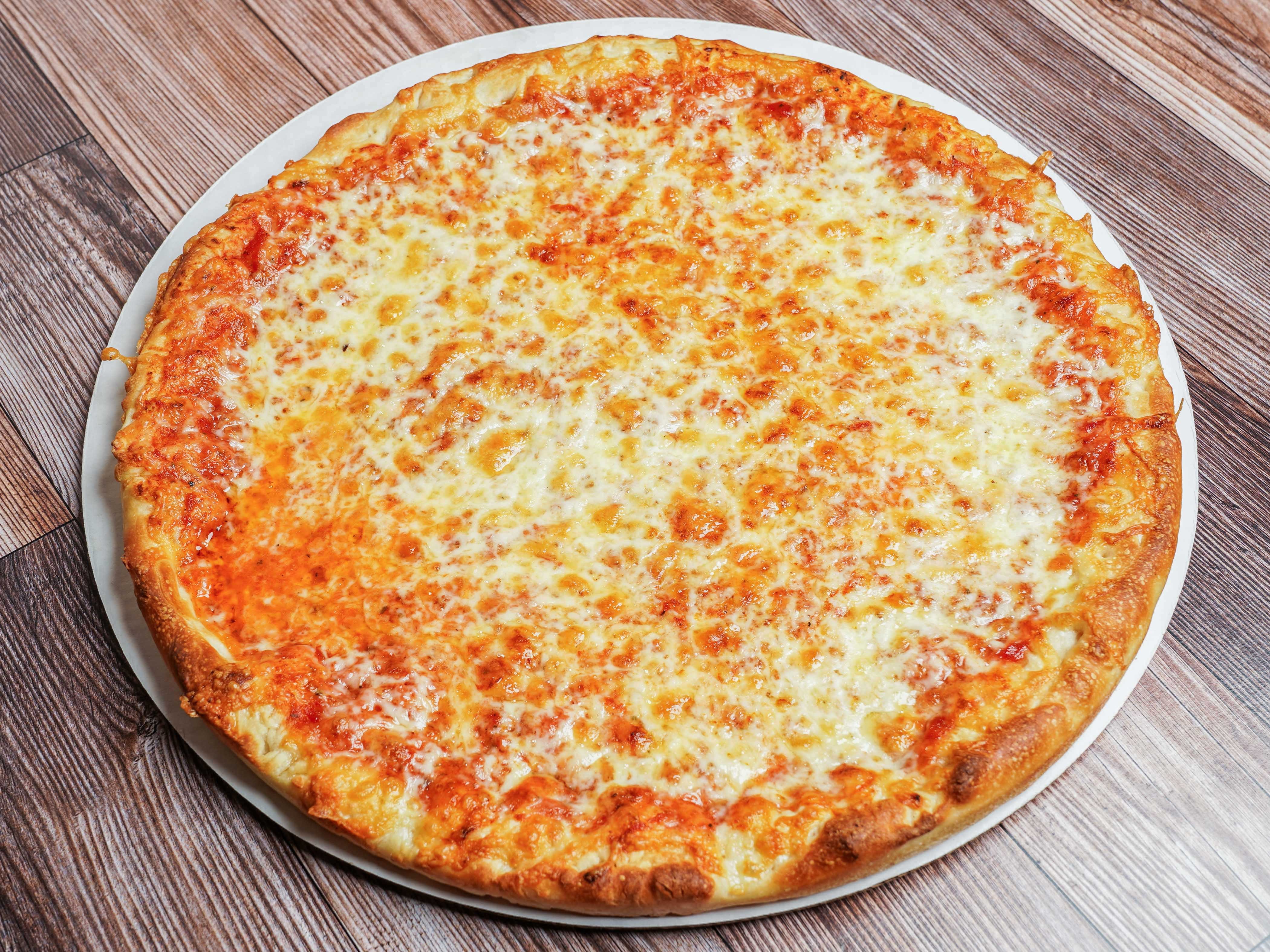 Order Cheese Pizza food online from Nick Roast Beef & Pizza store, Peabody on bringmethat.com
