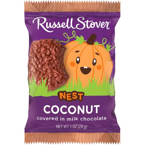 Order Russell Stover Dark Chocolate Covered Pumpkin Marshmallow, 1.3 OZ food online from CVS store, DURHAM on bringmethat.com