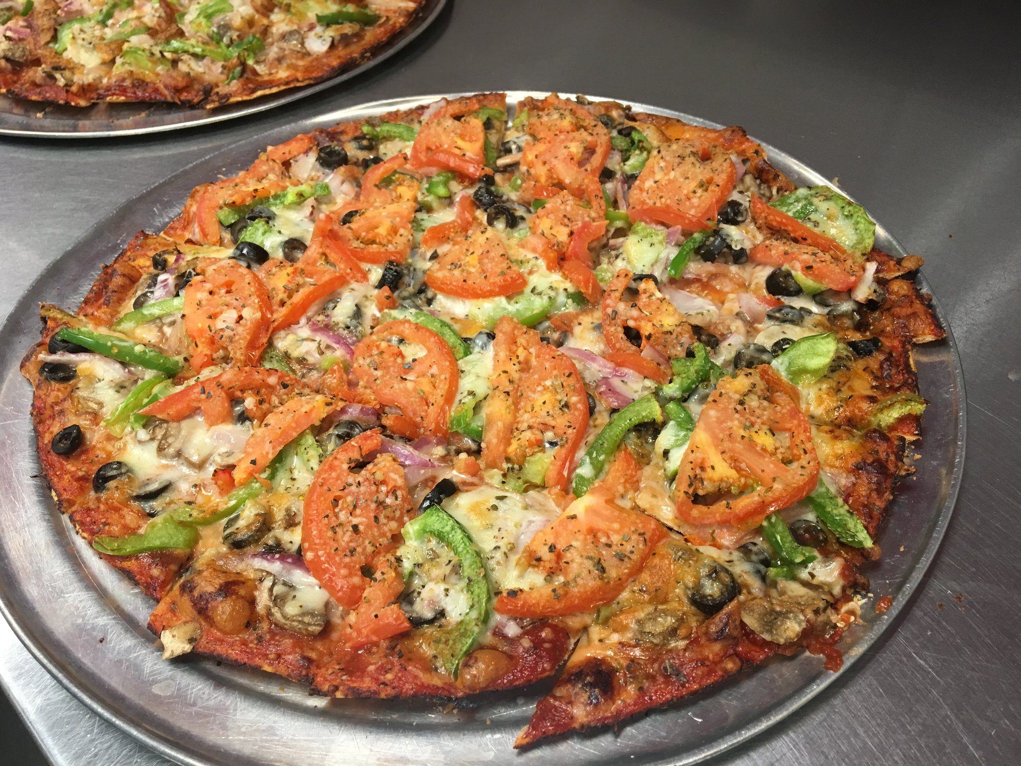 Order Veggie Pizza food online from Imo's Pizza store, St. Peters on bringmethat.com