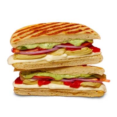 Order PESTO VEGGIE PANINI food online from Hot Table store, Enfield on bringmethat.com