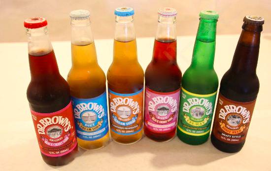 Order Dr. Brown's Soda food online from Grilled Cheese Heaven store, Los Angeles on bringmethat.com