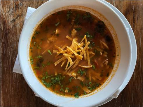Order Bowl of Chicken Tortilla Soup food online from City Tap House store, Washington on bringmethat.com