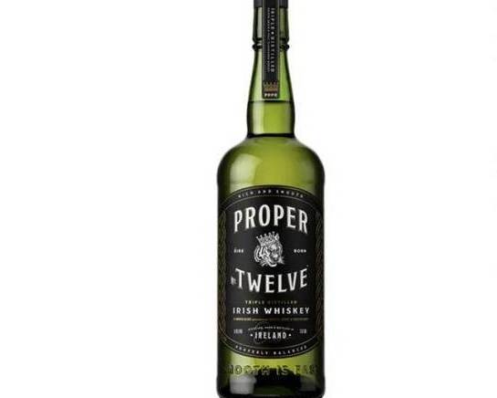 Order Proper Twelve Irish Whiskey, 750mL whiskey (40.0% ABV) food online from Cold Spring Liquor store, Liberty Hill on bringmethat.com
