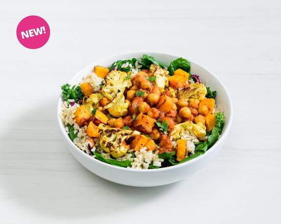 Order Chickpea Curry Bowl food online from Veggie Grill store, Long Beach on bringmethat.com