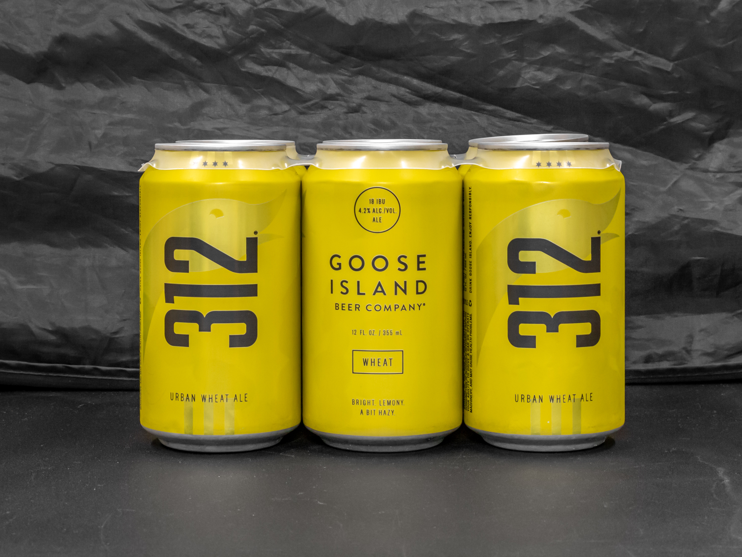 Order Goose island 312 wheat ale,6pk-12oz can(4.2%Abv) food online from Gold Crown Liquors store, Chicago on bringmethat.com