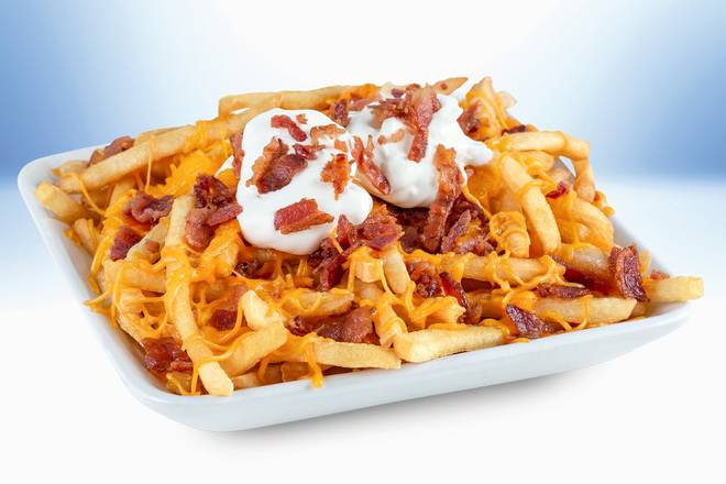 Order Baked Potato Fries food online from Baker Drive-Thru store, Victorville on bringmethat.com