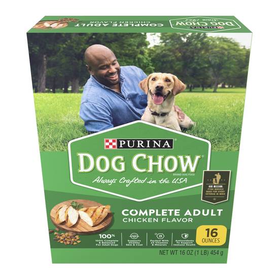 Order Purina Dog Chow Dry Complete Adult With Real Chicken food online from Exxon Food Mart store, Port Huron on bringmethat.com