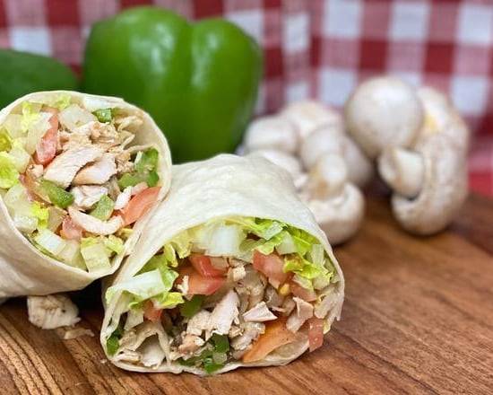 Order Veggielicious Wrap food online from The Chicken Chicken Place store, Washington on bringmethat.com