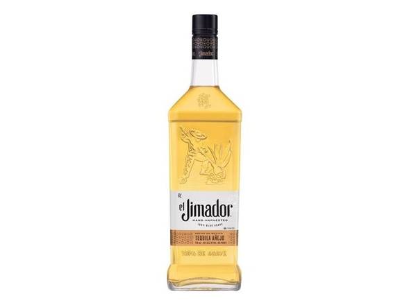 Order El Jimador Anejo Tequila - 750ml Bottle food online from Josh Wines & Liquors Inc store, New York on bringmethat.com
