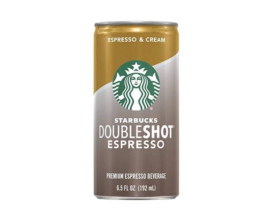 Order Starbucks Doubleshot Espresso Can (6.5 oz) food online from To & Go Grocery store, Northbrook on bringmethat.com