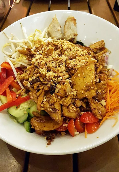 Order Vermicelli Salad with Lemongrass Chicken food online from Malai Kitchen store, Southlake on bringmethat.com