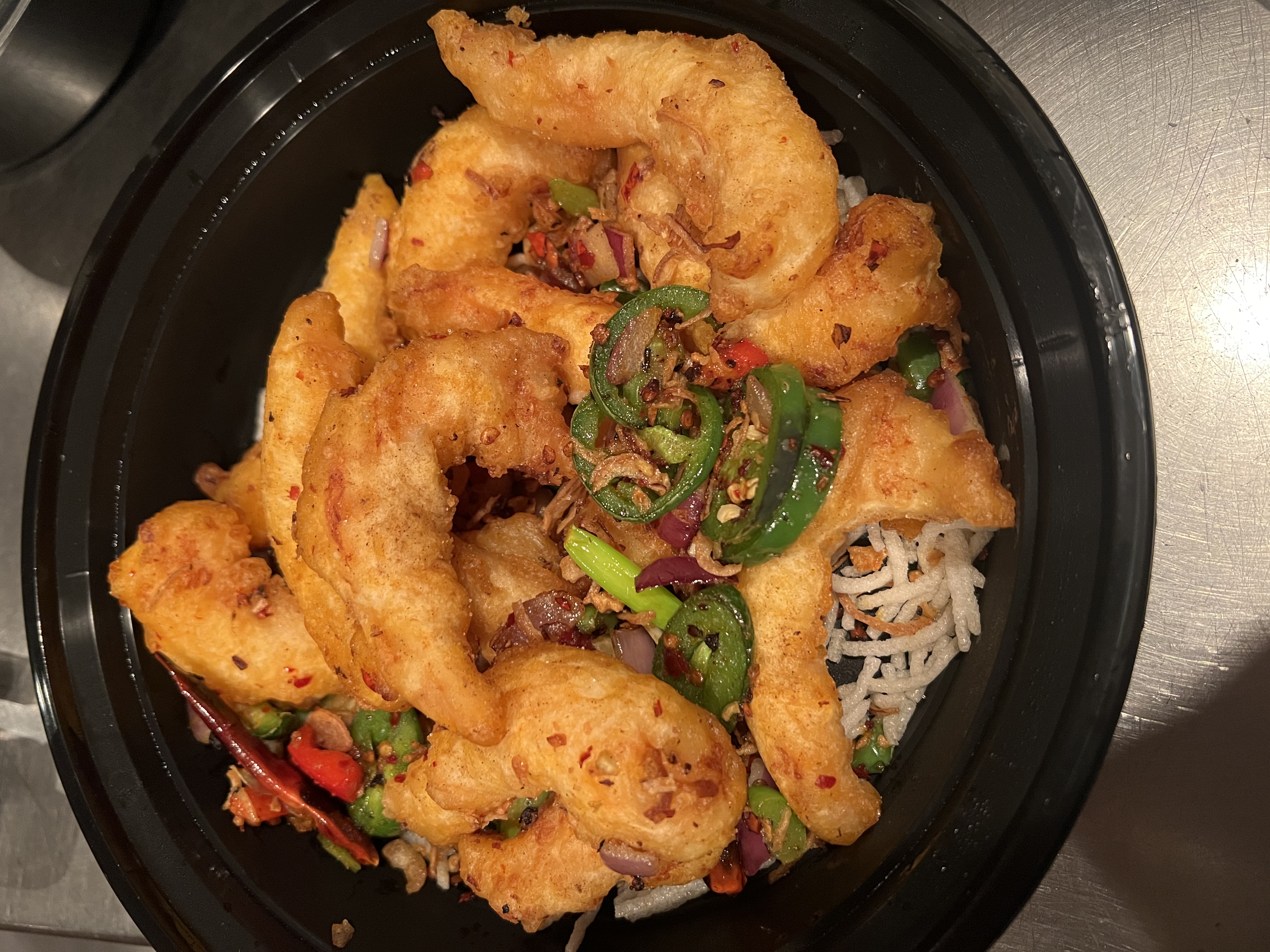Order 49. Salt and Pepper Shrimp food online from Hoongs Palace store, Englewood on bringmethat.com