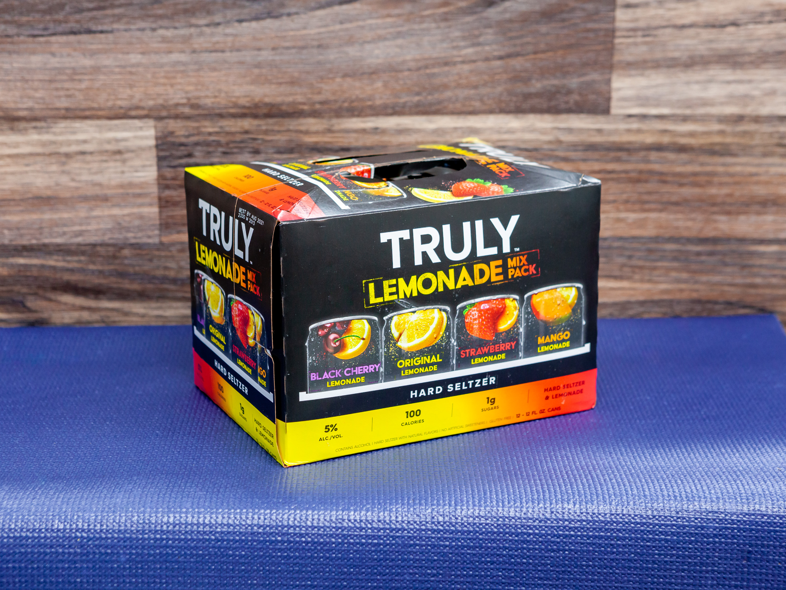 Order Truly Lemonade Hard Seltzer Mix Pack - 12pk 12 oz Cans food online from Day & Night Liquor & Market store, Venice on bringmethat.com