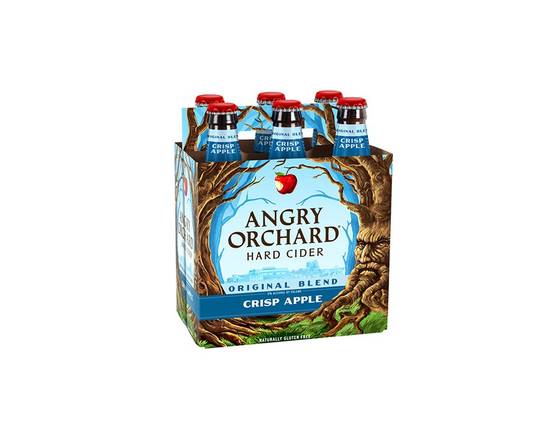 Order Angry Orchard Crisp Cider 6 Pack Bottles food online from Chevron store, Rancho Palos Verdes on bringmethat.com