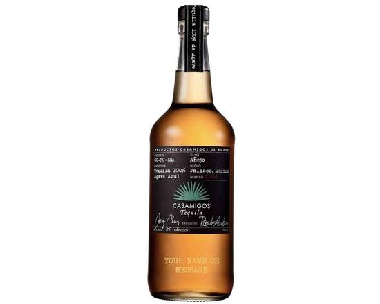 Order Casamigos Añejo, 750mL bottle (40% ABV) food online from Moby Liquor store, Los Angeles on bringmethat.com