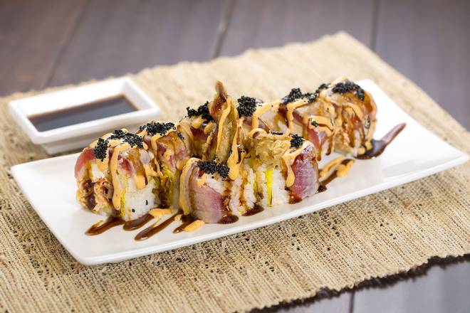 Order Crabby Maki (8 pcs) (Full Order) food online from Sushi + Rotary Sushi Bar store, Aurora on bringmethat.com