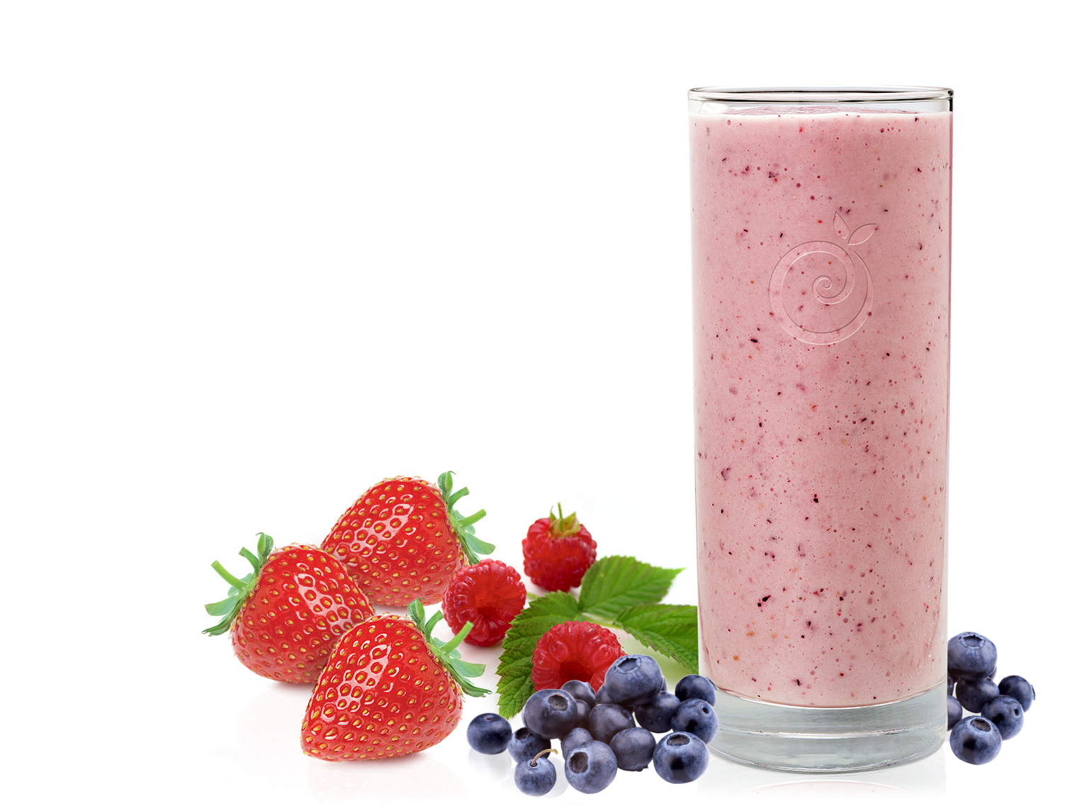 Order Mixed Berry Smoothie 20 OZ food online from Pinkberry store, Monrovia on bringmethat.com