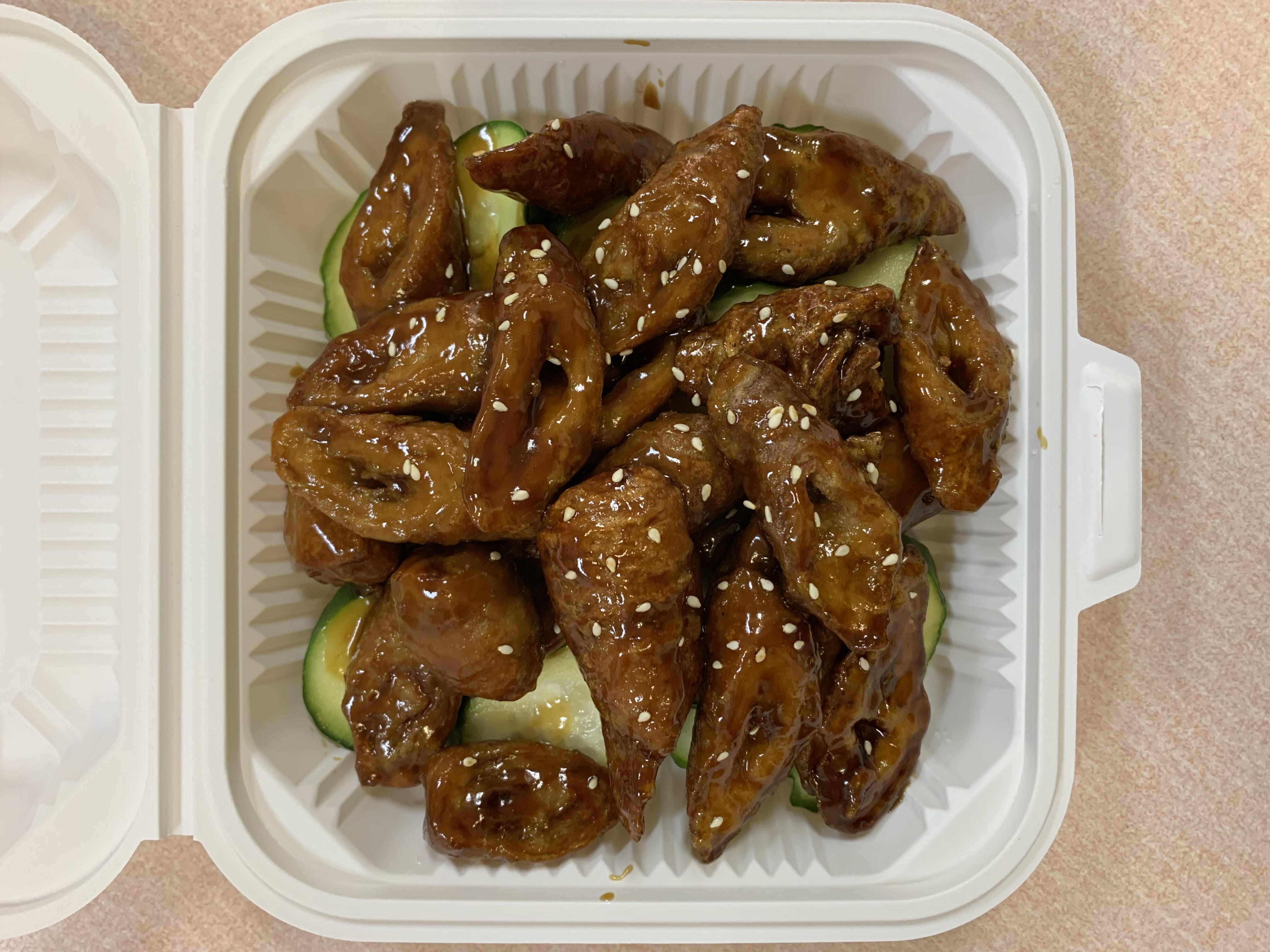 Order 210. Pork Intestines with Teriyaki Sauce烧汁大肠头 food online from Maple Restaurant store, San Francisco on bringmethat.com