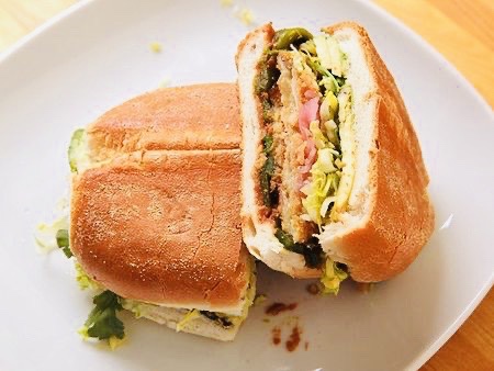 Order TORTA MEXICANA food online from  Papa Keeke's Pizza & More store, Baltimore on bringmethat.com