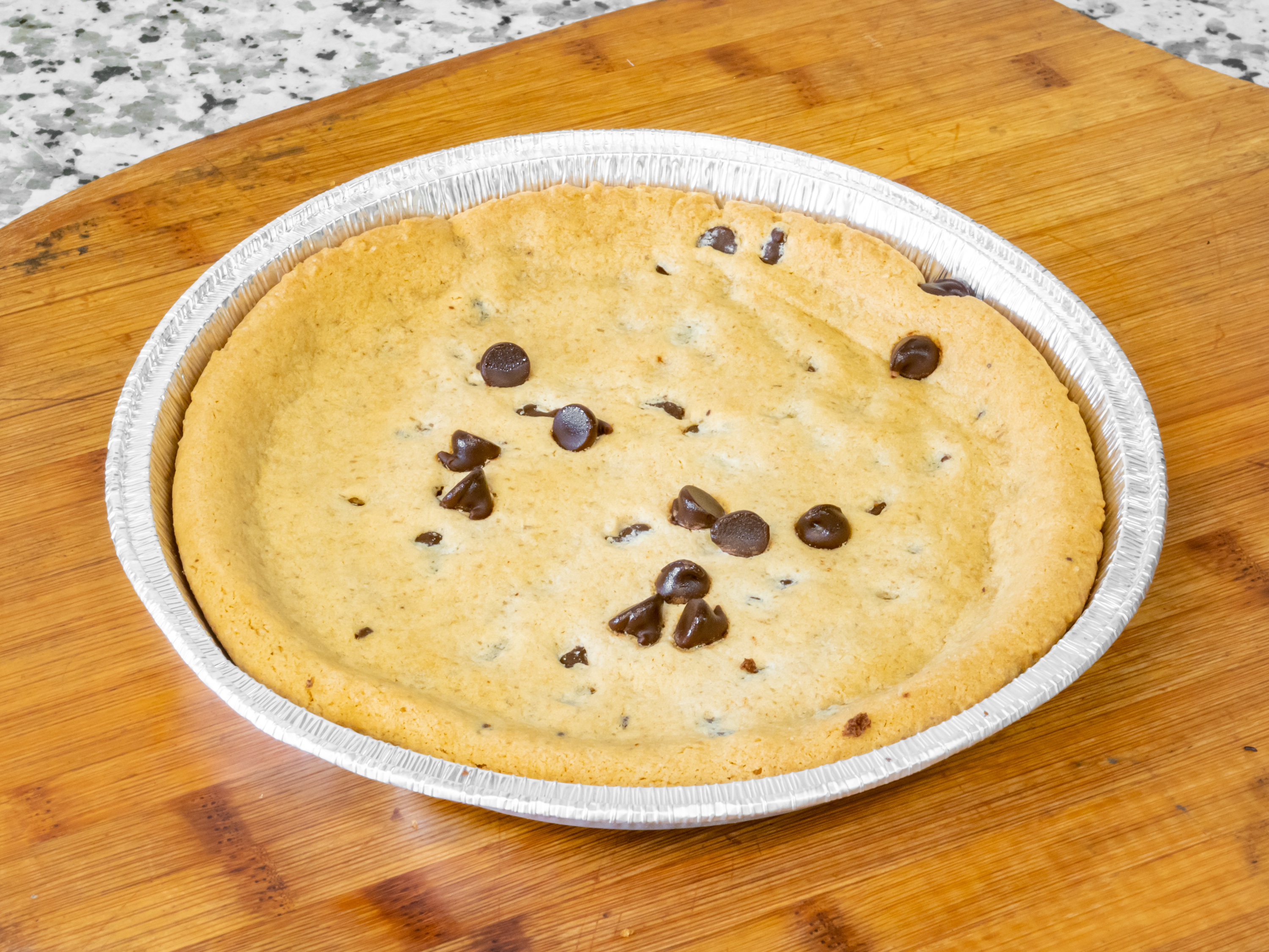 Order Chocolate chip Pizza Cookie food online from Via Mia Pizza store, San Jose on bringmethat.com